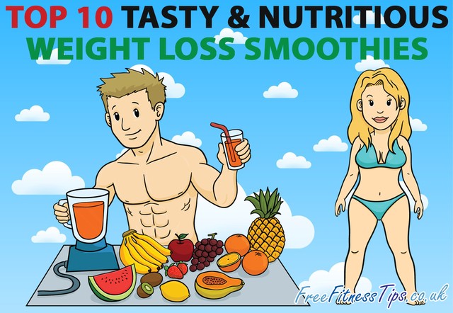 Top 10 Tasty & Nutritious Weight Loss Smoothies