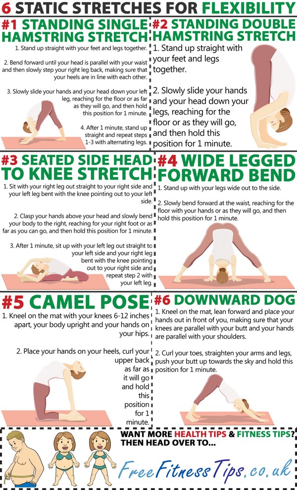 6 Static Stretches For Flexibility