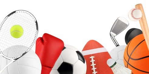 A collection of multiple sports balls.