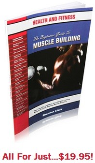 Cover art for The Beginners Guide To Muscle Building.