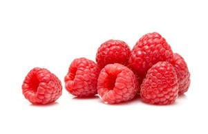A selection of raspberries.