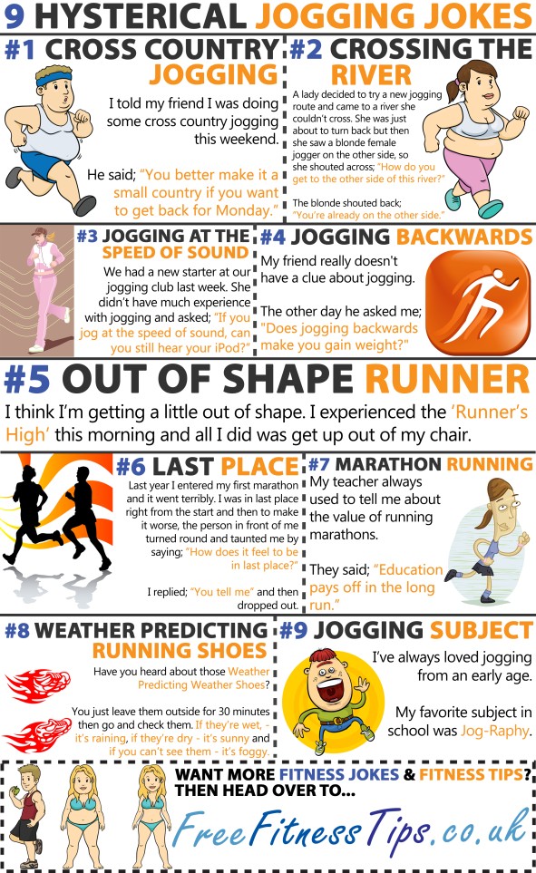 9 Hysterical Jogging Jokes