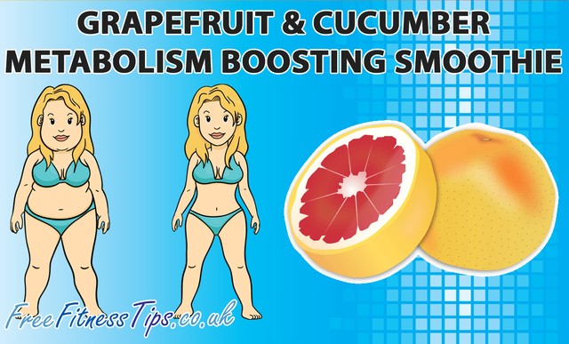 Grapefruit & Cucumber Metabolism Boosting Smoothie