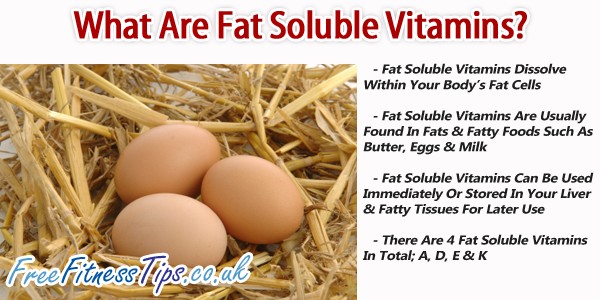 What Are Fat Soluble Vitamins?