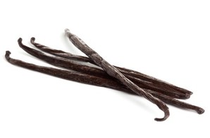 A selection of vanilla beans.