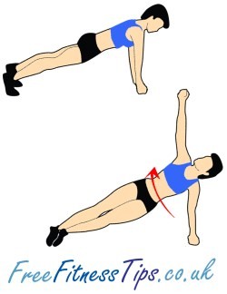 Plank With Twist
