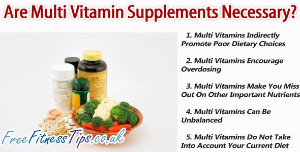 Are Multi Vitamin Supplements Necessary?