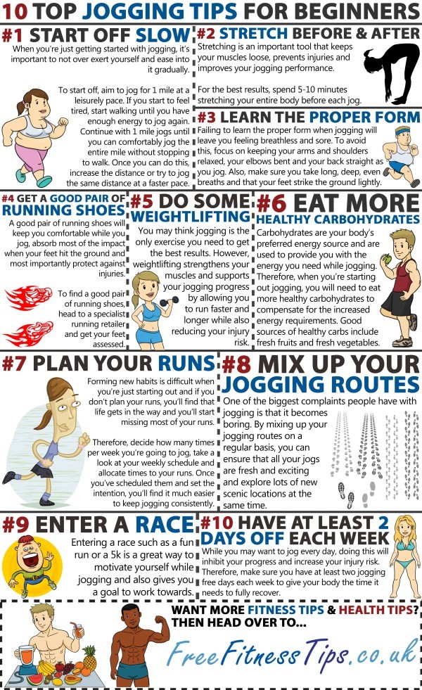 10 Top Jogging Tips For Beginners
