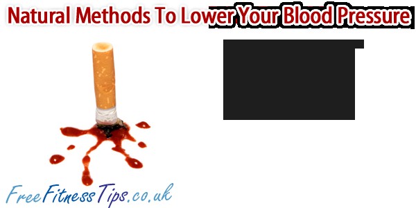 Natural Methods To Lower Your Blood Pressure