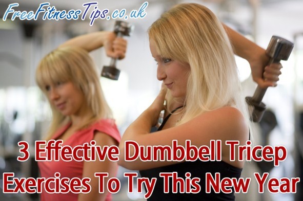 3 Effective Dumbbell Tricep Exercises To Try This New Year