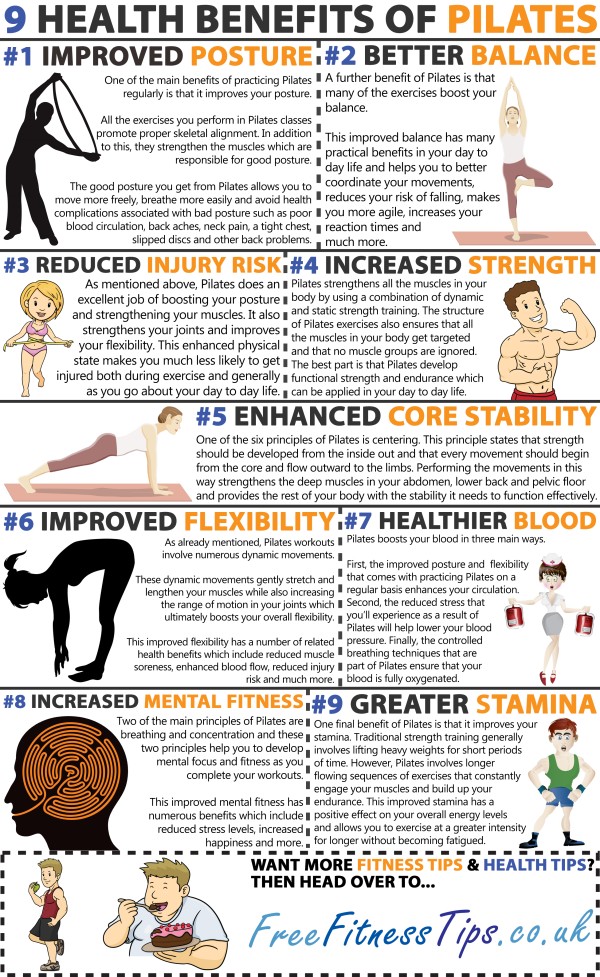 9 Health Benefits Of Pilates
