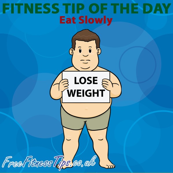 Fitness Tip Of The Day - Eat Slowly