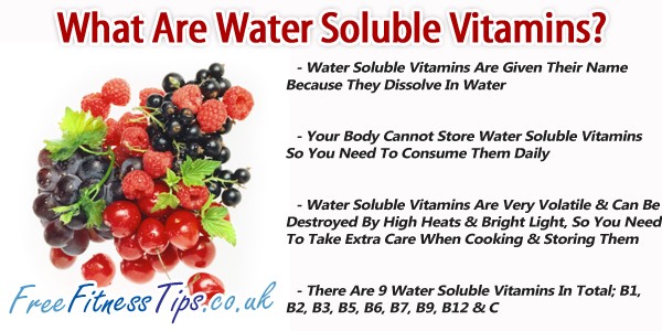 What Are Water Soluble Vitamins?