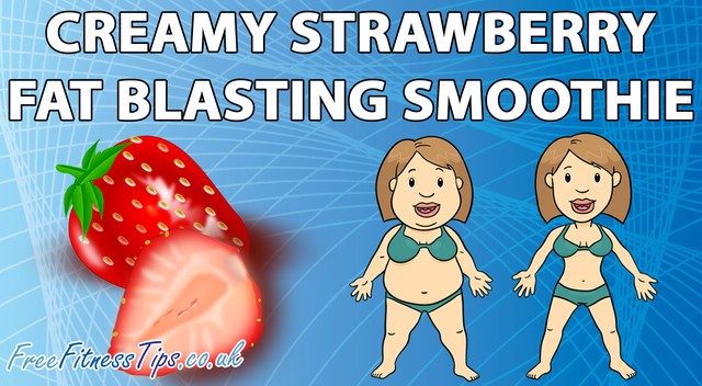 Creamy Strawberry Fat Blasting Smoothie