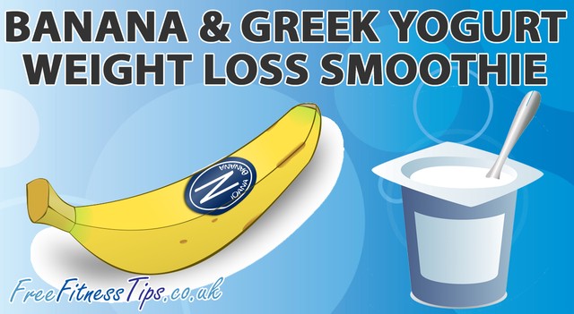 Banana & Greek Yogurt Weight Loss Smoothie