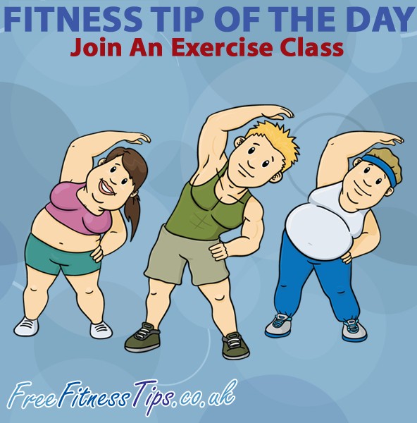 Fitness Tip Of The Day - Join An Exercise Class