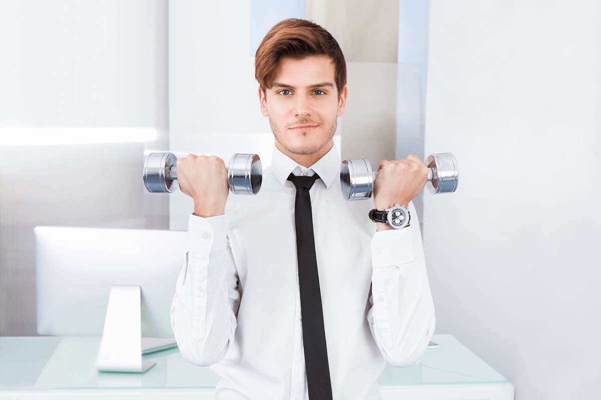 4 Simple Office Exercises And Workouts