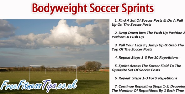 Bodyweight Soccer Sprints