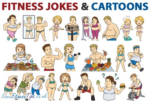 Fitness Jokes & Cartoons