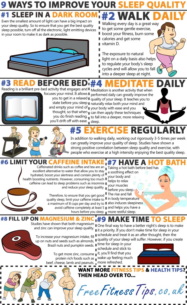9 Ways To Improve Your Sleep Quality