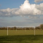 A pair of goalposts.