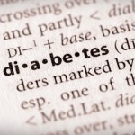 A close up of a dictionary definition of diabetes.