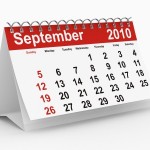 A calendar showing September 2010.
