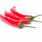 3 red chilli peppers.