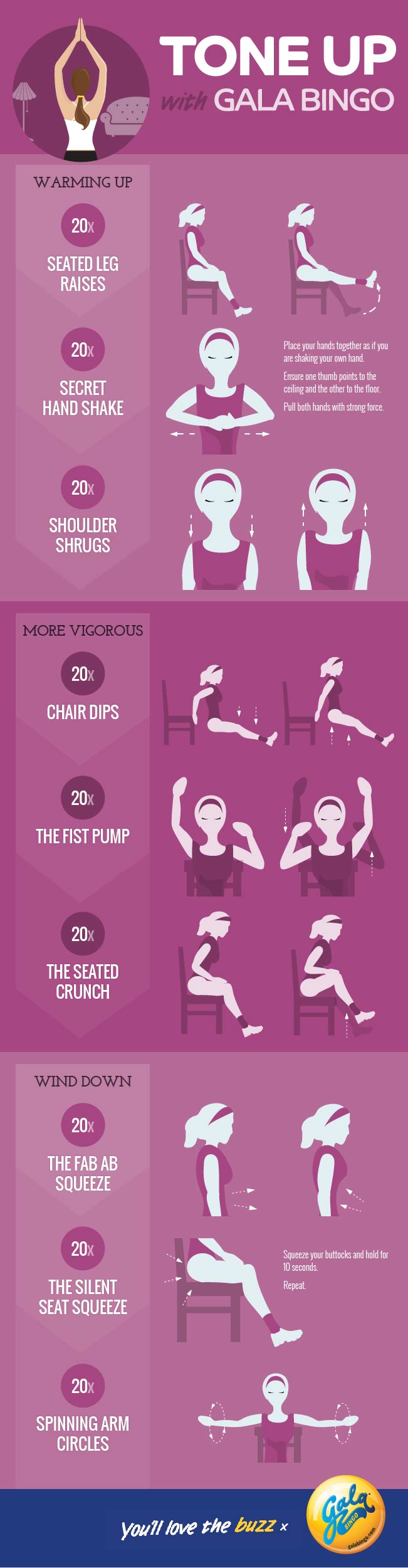Tone Up With Gala Bingo